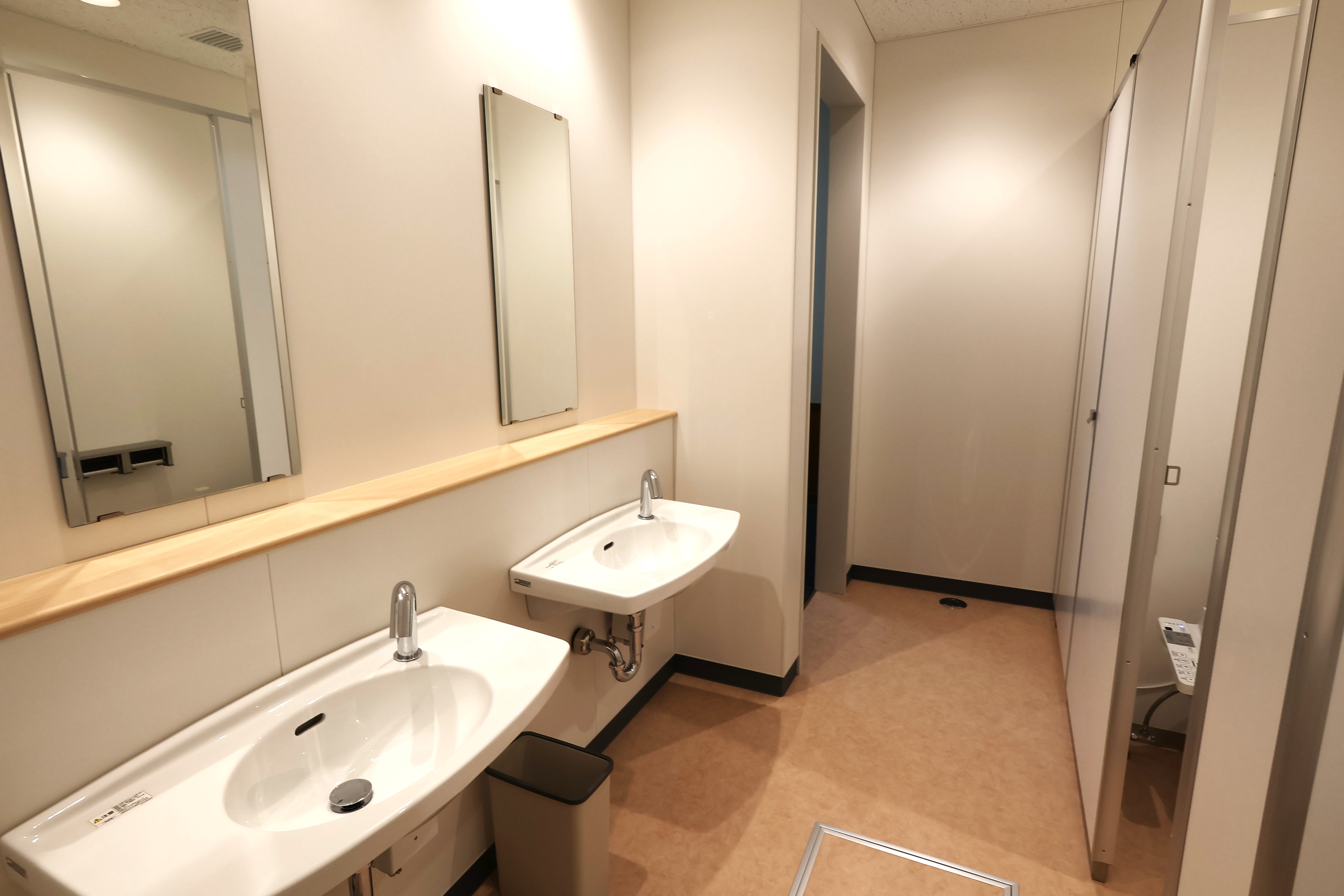 清潔でメンテナンスしやすいトイレ