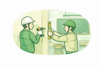 施工・管理のイラスト